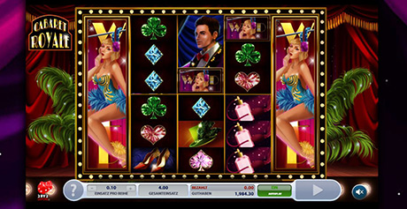 Der Spielablauf des 2by2 Gaming Slot Cabaret Royal.