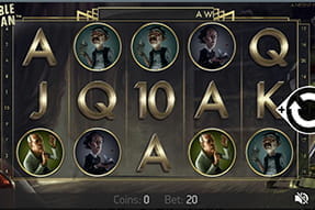 Die mobile Version des Spielautomaten Invisible Man