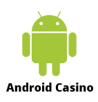 Online Casino Spiele auf einem Android Gerät.