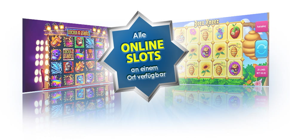 Die Eyecon Slotmaschinen Beez Kneez und Lucha Rumble.