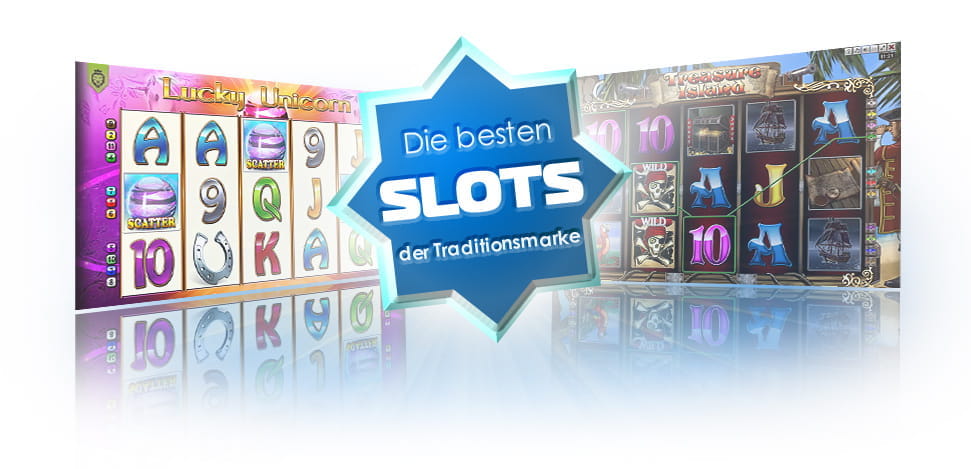 Eine Auswahl an Löwen Play Slots.