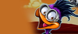 Eine Figur aus dem Slot Respin Racer von Lightning Box.