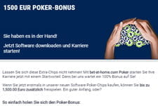 Das Bonus Poker Angebot im bet-at-home Casino.