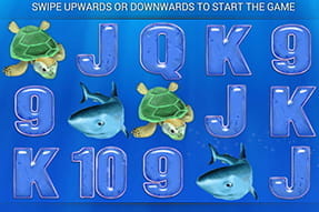 Die mobile variante des Spielautomaten The Great Blue