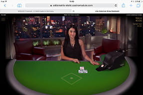 Common Draw Blackjack von NetEnt bei Codeta