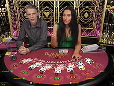 Kleine Vorschau der Blackjack Party mit 2 Gebern