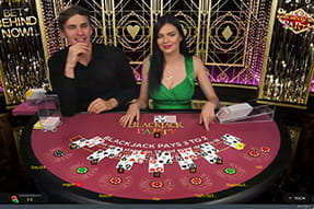 Die Blackjack Party mit 2 Dealern von Evolution Gaming