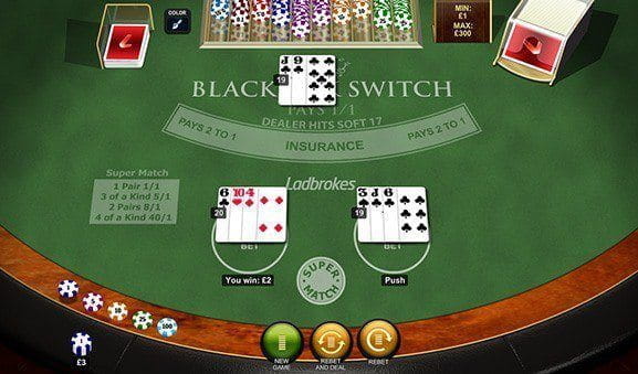 Blackjack Switch aus dem Hause Playtech