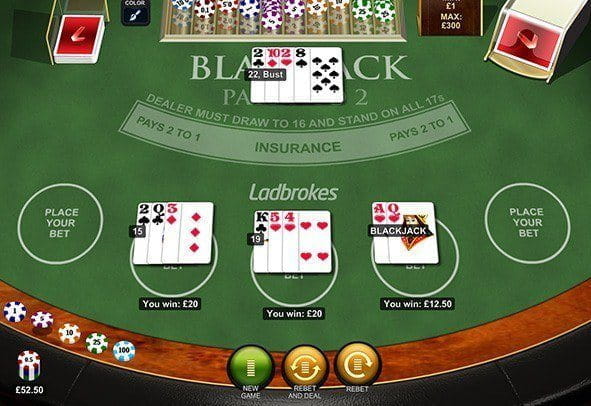 Blackjack UK im Spaß-Modus spielen