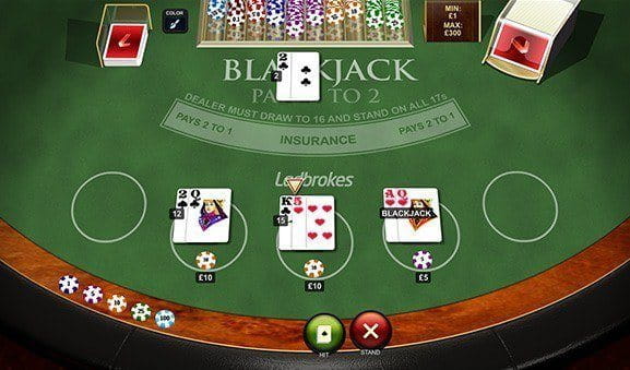 Blackjack UK um Echtgeld spielen