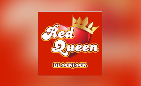 Das Logo des Spiels Red Queen Blackjack.