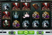 Der Online Slot Blood Suckers von NetEnt im Casitsu.
