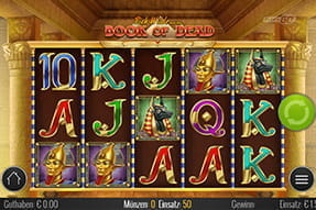 Play'n GO hat einen Book of Ra Klone - hier die Startseite.