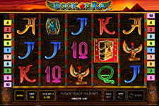 Der Automaten Klassiker Book of Ra deluxe von Novomatic.