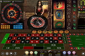 Online Live Roulette und Book of Ra spannungsgleaden vereint