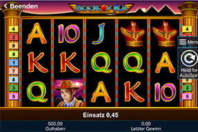 Der Klassiker von Novoline in der Quasar App.