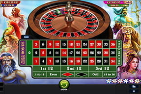 Der super spannende Hybrid aus Age of the Gods und Roulette!