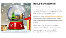 Je nach Saison legt Casino.com ein spezielles Bonuspaket auf.