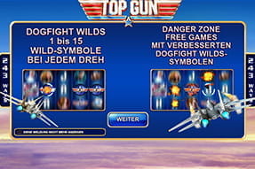 Film- und Spieleklassiker! Abheben mit Top Gun.