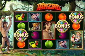 Bonus-Gewinn beim Tarzan Slot in der App