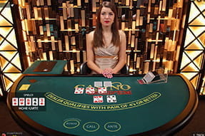 Casino Hold'em Tischspiel im bwin Live Casino