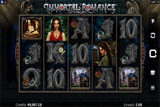 Der Slot Immortal Romance von Microgaming.