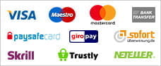 Die angebotenen Zahlungoptionen im Mobile Casino Room