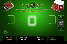 Auf iPhones und Android Geräten kann auch Blackjack gespielt werden