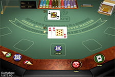Das Kartenspiel Classic Blackjack Gold Series von Microgaming.