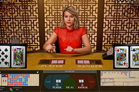 Ab 1€ kann man Baccarat spielen