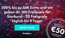 Einzahlen, Bonus kassieren, losspielen