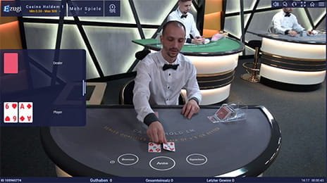 Das Live Casino Spiel Sic Bo von Ezugi