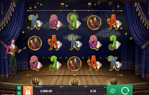 Der Foxium Video Slot The great Albini.