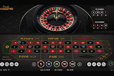 Das Glücksspiel French Roulette von NetEnt in der 5Gringos Online Spielhalle.