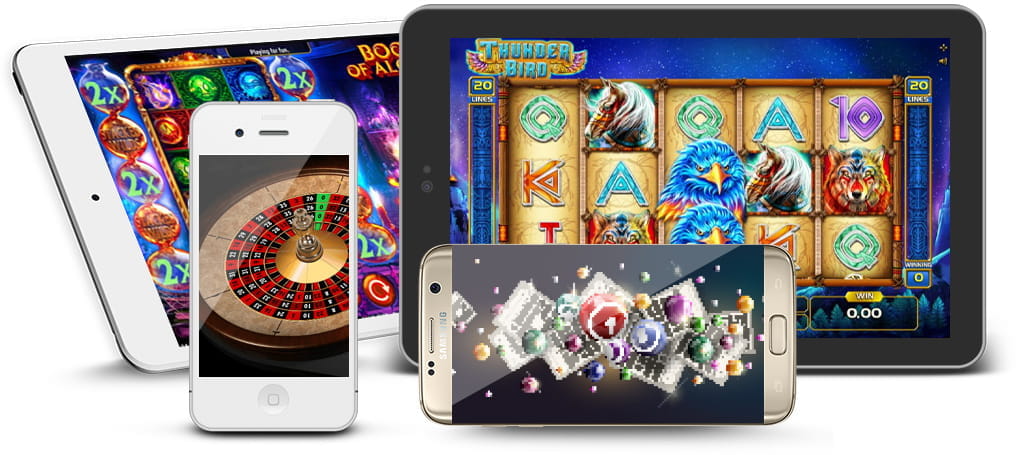 GameArt Spiele auf Smartphones und Tablets.
