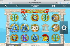 Gewinn mit den griechischen Göttern im Slot Gods of Olympus