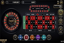Das Kesselspiel Golden Chip Roulette von Yggdrasil im Betinia.