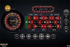 Das Yggdrasil Kesselspiel Golden Chip Roulette im Nine Casino.