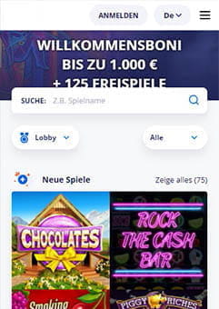 Die Auswahl der Jackpot Slots in einer Spielautomaten App