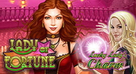 Wer Lucky Lady's Charm online spielen möchte, sollte Lady of Fortune von Play'n GO ausprobieren.
