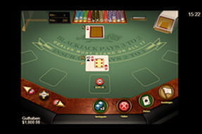 Das Blackjack Atlantic City mobil unterwegs spielen.