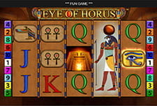 Vorschau des Spielautomaten Eye of Horus bei Lapalingo