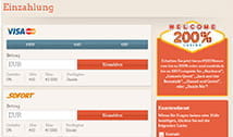 Es stehen verschiedene Einzahlungsoptionen bei LeoVegas zur Verfügung