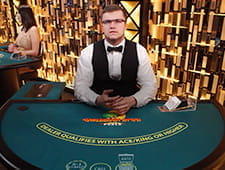 Caribbean Stud Poker im Live-Casino von Casino Cruise