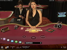 Kleine Preview des Live Casino Hold'em bei Ruby Fortune.