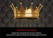 Das Bild zeigt eine Krone, die symbolisch für das darunter erwähnte VIP Programm im MagicRed steht.