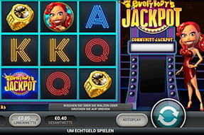 Der Mini Slot Everybodys Jackpot mit 3 Walzen und 5 Gewinnlinen