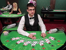 Der Live Blackjack Tisch bei NetBet