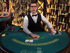 Der Live Carribean Stud Poker Tisch bei NetBet