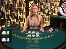Der Live Three Card Poker Tisch bei NetBet